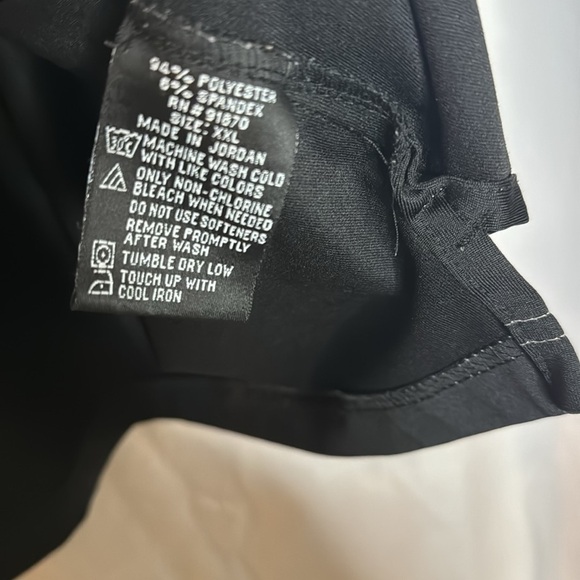 PEBBLE BEACH BLACK GOLF POLO (XXL) - Picture 4 of 6